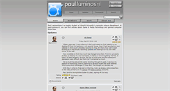Desktop Screenshot of paul.luminos.nl